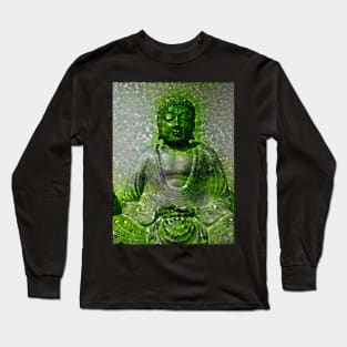 Green Buddha Long Sleeve T-Shirt